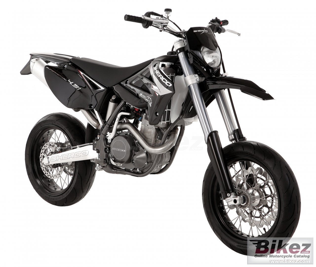 Big Sherco 4.5i 4t supermotard picture and wallpaper from Bikez.com